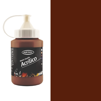 acrilico artel 250ml siena tostada 6641