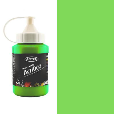 acrilico artel 250ml verde claro 5511