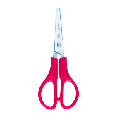 Tijera Hand Escolar 13 Cm Roja #130-51