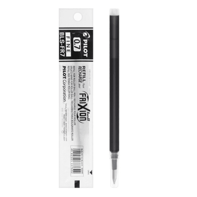 Repuesto Pilot Frixion Gel 07 Negro1