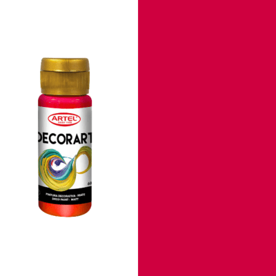 decorart artel 60ml rojo indio 651