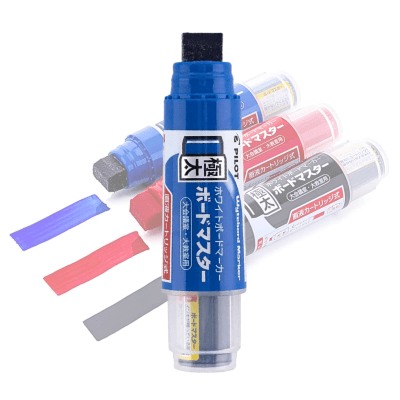 Marcador Pizarra Pilot VB Recarg. Jumbo Azul1