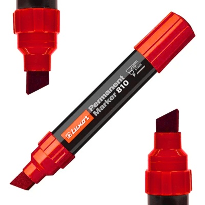 Marcador Luxor Perm Jumbo 810 Bis Rojo1