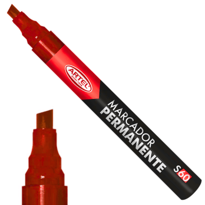 Marcador Perm Artel S60 Rojo Bis 200101611