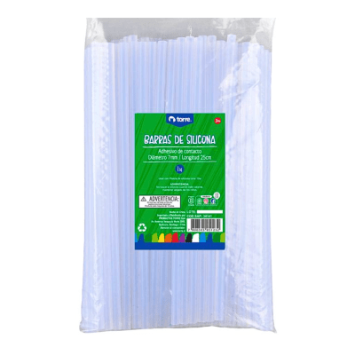 Silicona en Barra Torre 7mm 100u 1kg 341411