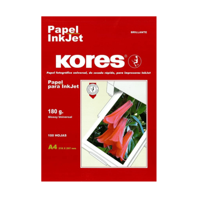 Papel Kores Foto A4 180G 20H1