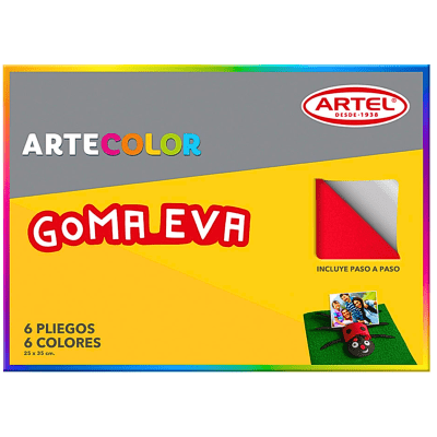 Artecolor g eva 24x33cm 6col 100109291