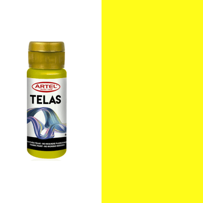 Pin Tela Artel Fr 60 Ml Neon Amarillo 1541