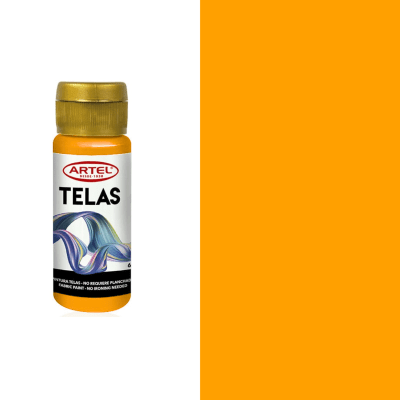 Pin Tela Artel Fr 60 Ml Neon Naranjo 1771