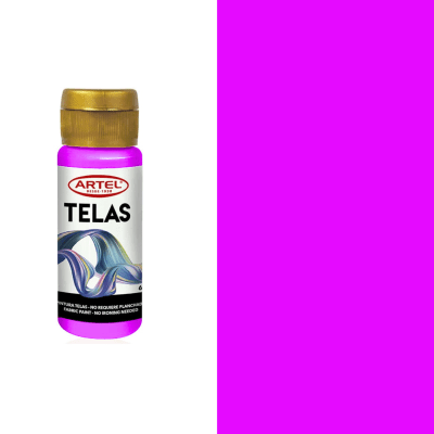 Pin Tela Artel Fr 60 Ml Neon Rosado 1841