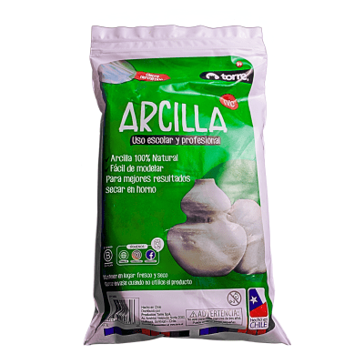 arcilla torre 1kg blanco 349581