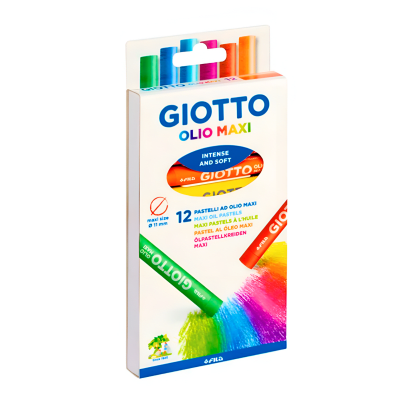 Crayones Giotto Olio Maxi 12col1