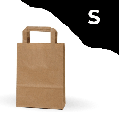 Bolsa manilla kraft S 22x30cm 25u 23221001