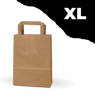 Bolsa manilla kraft XL 36x48cm 25u 23221031