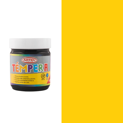 Tempera Artel 100 Ml Amarillo Medio 75 100217751