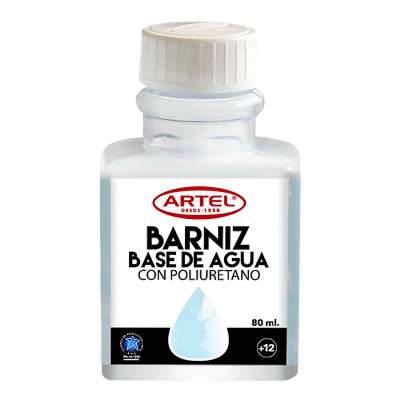 Liq. Barniz Base De Agua Artel 80ml1