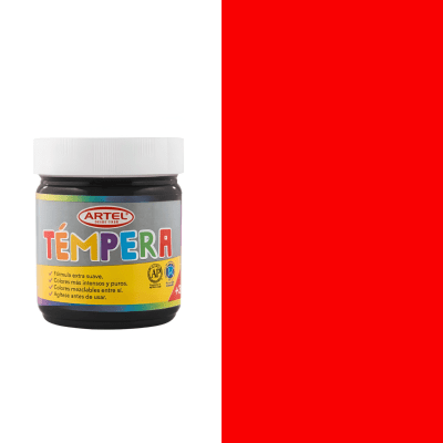 Tempera Artel 100 Ml Bermellon 88 100217881