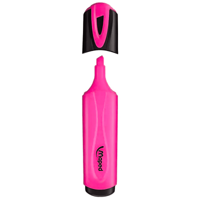 Destacador Maped Fluo Peps Rosado1