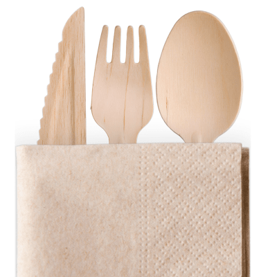 Pack cubiertos maderas bio 16cm CU-TE-CU-SER 21530111