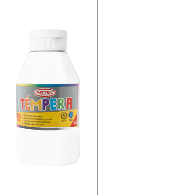 Tempera Artel 250 Ml Blanco 11 100209111