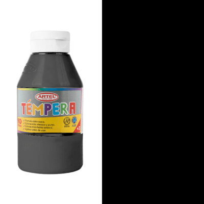 Tempera Artel 250 Ml Negro 21 100209211