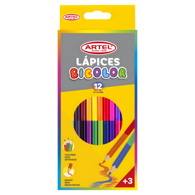 Lapiz Artel Bicolor 12Lap 24col 206300161