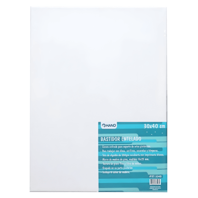 bastidor hand tela 30x40cm BT-30401