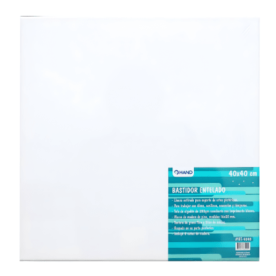bastidor hand tela 40x40cm BT-40401