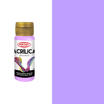 acrilico artel 60ml lila pastel 3011
