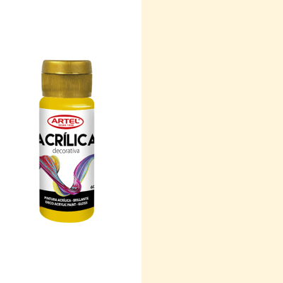 acrilico artel 60ml mantequilla 7001