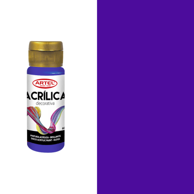 acrilico artel 60ml violeta 4801