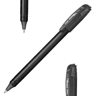 Lapiz Pentel Makkuro 07 Negro 500115201