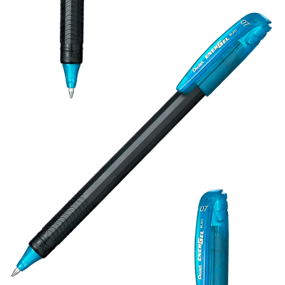 Lapiz Pentel Makkuro 07 Cyan 500115261