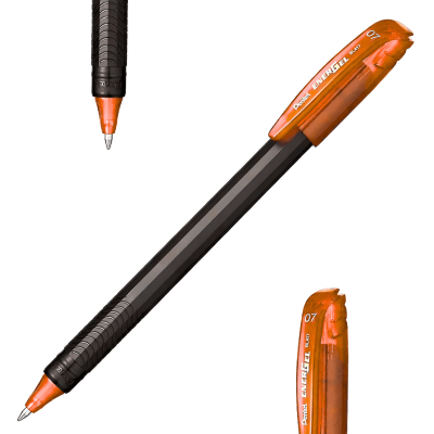 Lapiz Pentel Makkuro 07 naranjo 500115241