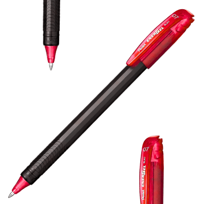 Lapiz Pentel Makkuro 07 Rojo 500115211