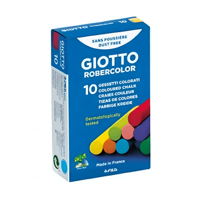 Tiza Giotto 10 U Colores1
