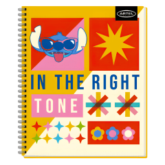 Cuad Univ Artel Stitch Colores 7mm 100H 20120345