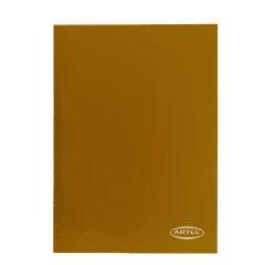 carpeta artel oficio c/gusano cafe 29400286