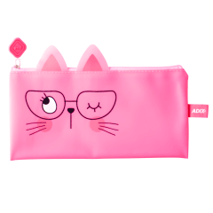 Estuche Adix PVC 22x11cm Rosado A503256