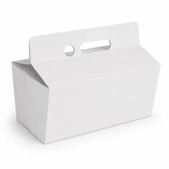 Caja Cartulina POLLO con Asa 23x11x8cm 50u