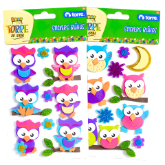 Bl. Set goma eva Torre Buhos 30487