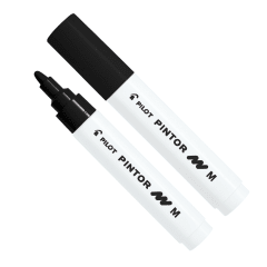Marcador Pintor Acril 1.4 Negro SWPTMB