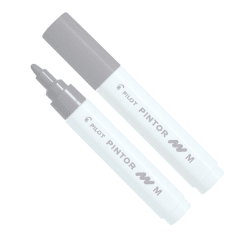 Marcador Pintor Acril 1.4 Plateado SWPTMS