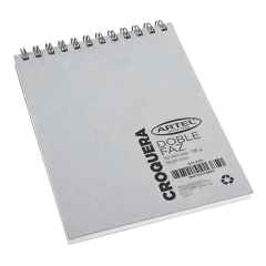 Croquera Artel m/of doble faz 118G 50H