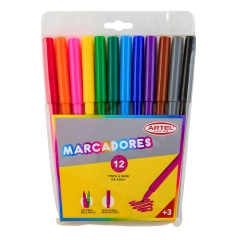Marcador Artel 12 Col Unipunta 20010112