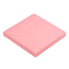 Block Adhe Kores 76x76mm 100h Rosado