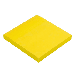 Block Adhe Kores 76x76mm 100h Amarillo