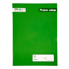 Cuad college torre liso Cal. Horizontal 100h 26239