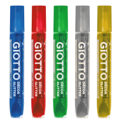 Pote Adhesivo Giotto Deco Glitters 10ml c/s