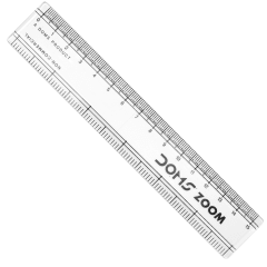 Regla Doms 15cm Plastica Zoom 3432